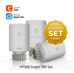 VÝHODNÝ SET 3x Zigbee chytrá termostatická hlavice AS-HY368 –TUYA